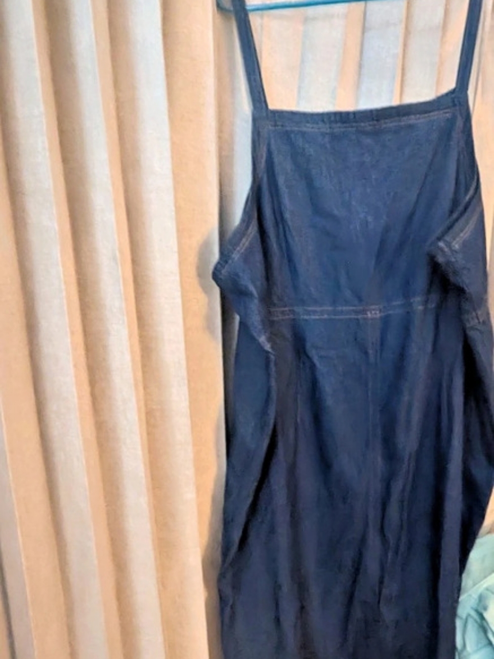Avenue Blues Denim Jumpsuit Dress in Blue